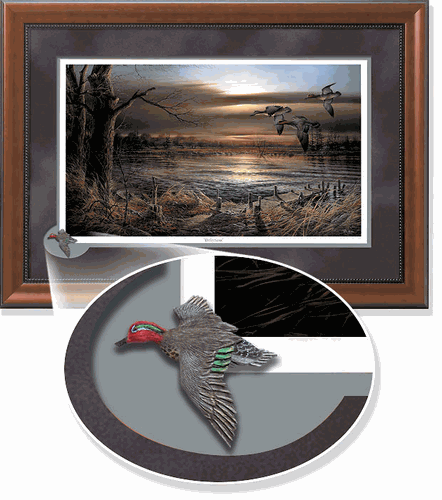 Reflections Encore II Cameo Framed